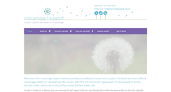 Desktop Screenshot of miscarriagesupport.org.uk
